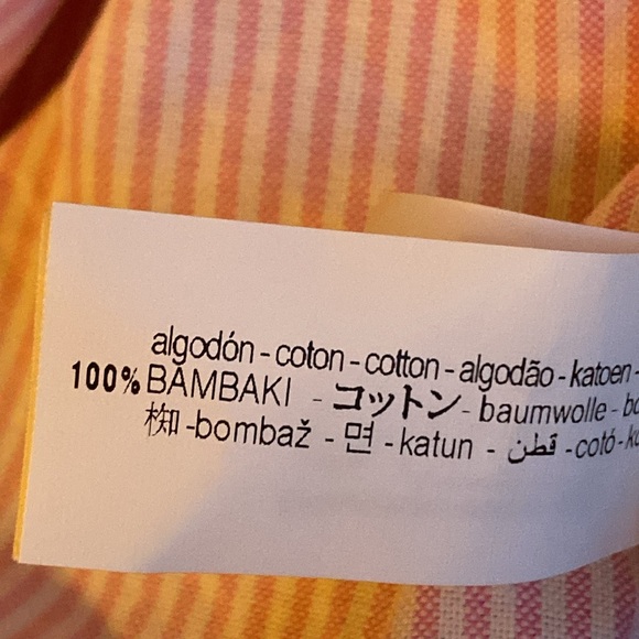 Zara Pink Striped Button Down Shirt - Picture 9 of 10